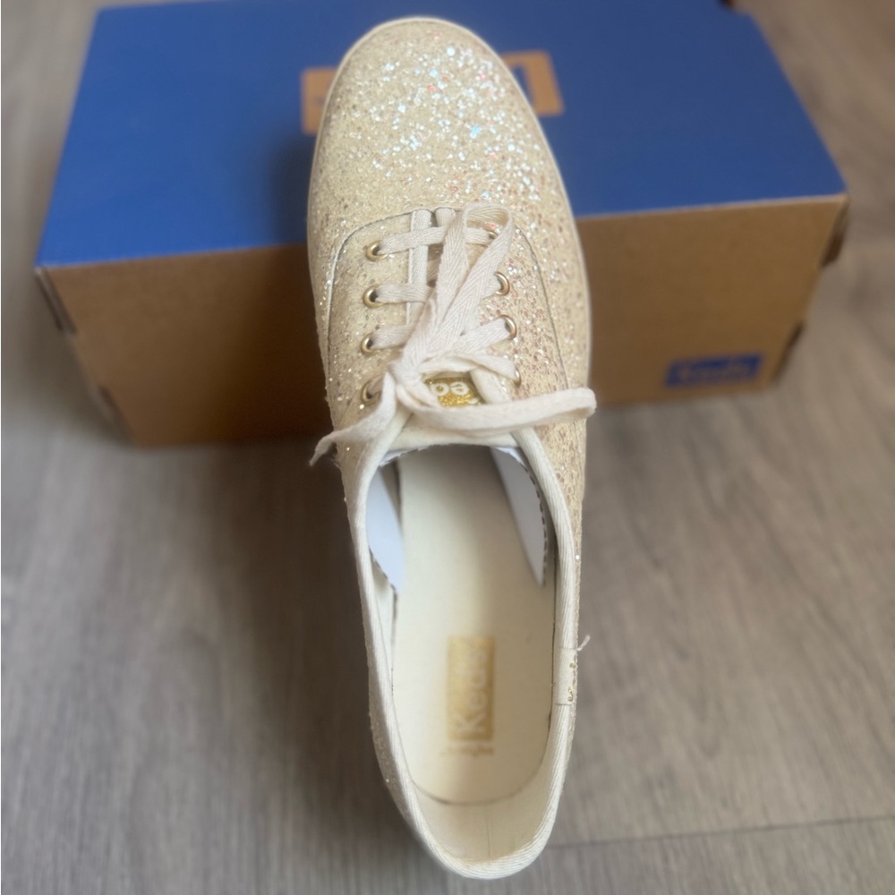 Keds Women's Sparkling Cream Sneakers